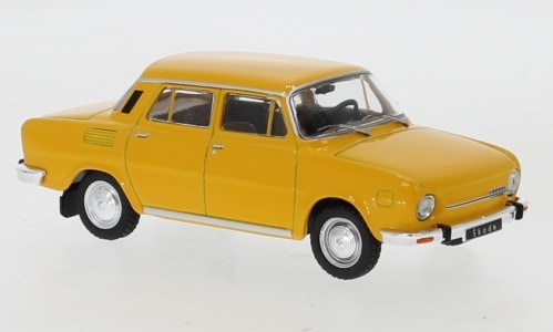 Abrex Škoda 120L シュコダ　1:43 ミニカー世界限定100台 1/43 スコダ シュコダ オレンジ IXO Skoda 100L orange 1974 1:43 新品