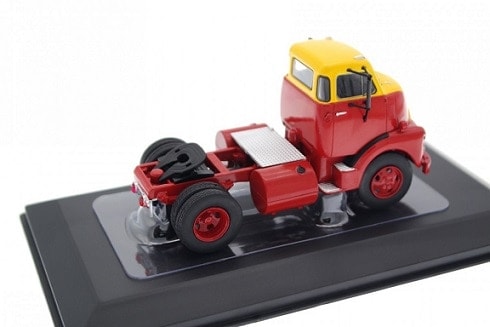 1/43 トラック トレーラー 赤 黄色 IXO GMC 950 COE red yellow 1954 1