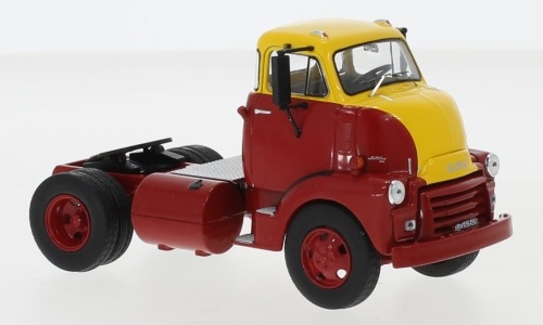 1/43 トラック トレーラー 赤 黄色 IXO GMC 950 COE red yellow 1954 1