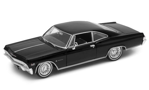 1/24 ܥ졼 졼 ѥ  ֥å Welly Chevrolet Impala SS 396 Tuning black 1965 1:24 񥵥60