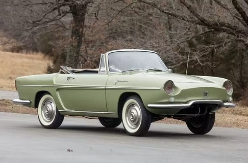 1/24 ルノー カラベル Welly Renault Caravelle グリーン 緑 metallic