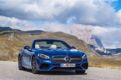 1/43 メルセデス ベンツ I-Spark Mercedes SL R231 blue 青 ブルー