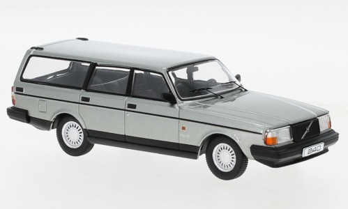 1/43 ボルボ シルバー IXO Volvo 240 Polar metallic-grey 1988 新品