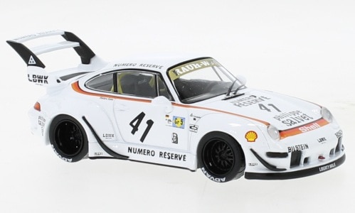 1/43 ポルシェ 白 ホワイト IXO Porsche 911 993 RWB LBWK white