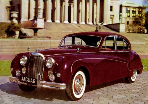 1/43 ジャガー ダークレッド 赤 Jaguar Mk IX dark red RHD Oxford 1