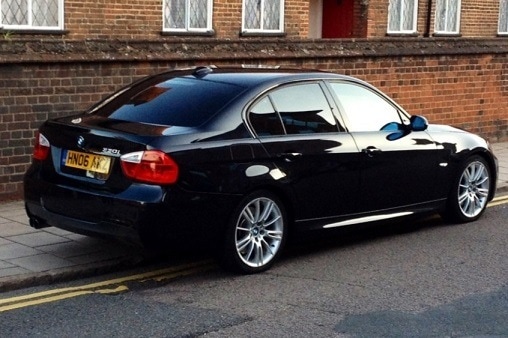 1/24 黒 ブラック 3シリーズ Welly BMW 330i E90 black 2005 1:24