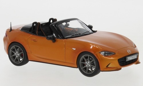 1/43 マツダ ロードスター オレンジ IXO Mazda MX-5 Roadster