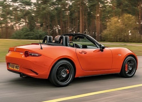 1/43 マツダ ロードスター オレンジ IXO Mazda MX-5 Roadster metallic