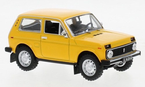 1/43 ラーダ ソ連 ソヴィエト連邦 共産圏 黄色 イエロー IXO Lada Niva