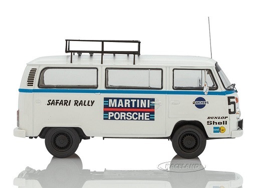 1/43 フォルクスワーゲン バス ポルシェ マルティニ サファリ ラリー
