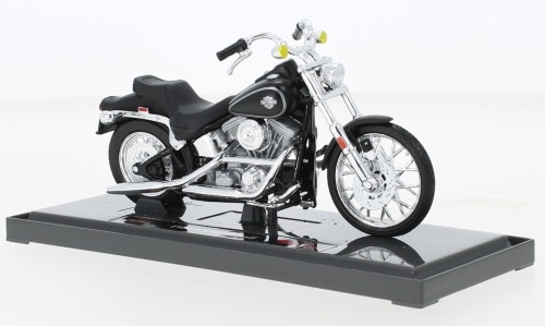 1/18 ϡ졼ӥåɥ եƥ  ֥å Maisto Harley Davidson FXST Softtail black 1984 1:18  񥵥60