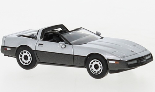 1/87 シボレー シヴォレー コルベット コンバーチブル シルバー PCX87