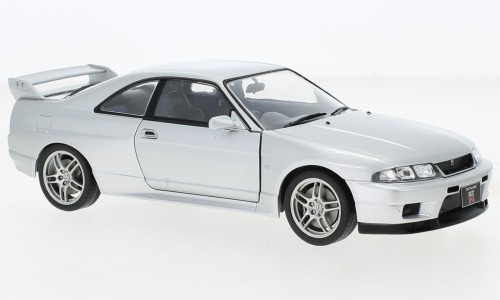 エブロ 日産 スカイライン GT-R (R34) V-SPECⅡ 1/24 ミニカー