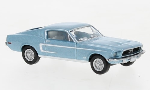 1/87 フォード マスタング ファストバック 水色 ブルー Brekina Ford