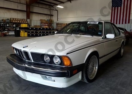 BMW 635CSi 1982-87 アルパインホワイト 限定版 BMW E24 635 CSI