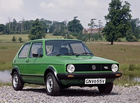 1/87 フォルクスワーゲン ゴルフ Brekina VW Golf I green グリーン 緑