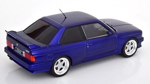 1/18 IXO BMW M3 E30 ブルー 青 metallic-dark blue 1989 1:18 新品