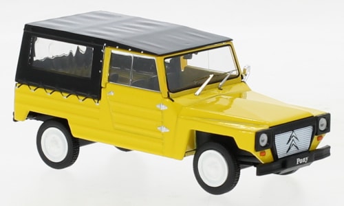1/43 シトロエン ナムコ ポニー IXO Citroen Namco Pony yellow 1975 1