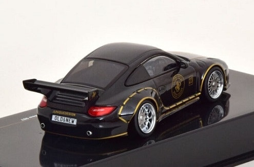 1/43 ポルシェ IXO Porsche 911 997 Old & New black Decorated RHD