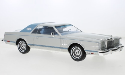 1/18 󥫡 ͥ󥿥  С Lincoln Continental Mark V silver 1978 1:18  񥵥100