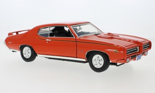 1/18 ポンティアック オレンジ Pontiac GTO Judge orange Decorated