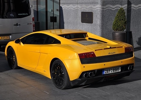 1/43 LOOK SMART ランボルギーニ　ガヤルド　イエロー　黄色 中古】ミニカー 1/43 Lamborghini Gallardo Miami(イエロー