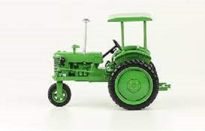 1/43 ソ連 ソヴィエト 耕運機 トラクター 模型 VTZ DT-24-3 green 1955