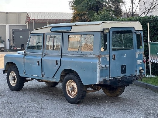 1/24 ランドローバー シリーズ3 水色 Land Rover Series III 109