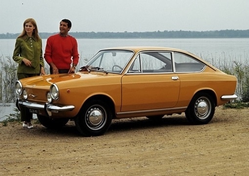 1/24 フィアット クーペ イエロー 黄色 Fiat 850 Coupe dark yellow