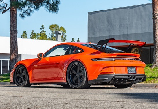 1/24 ポルシェ オレンジ Bburago Porsche 911 992 GT3 metallic-orange
