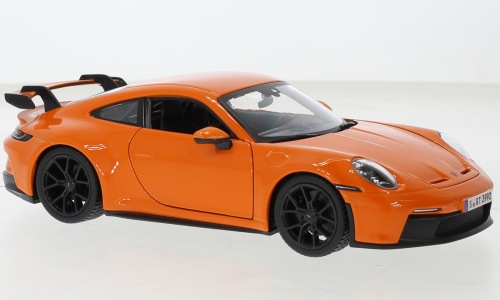 1/24 ポルシェ オレンジ Bburago Porsche 911 992 GT3 metallic-orange
