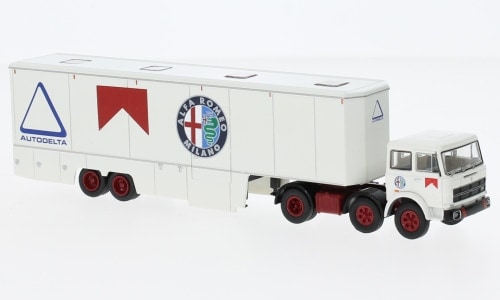 1/87 եå եᥪ ȥ󥹥ݡ Brekina Fiat 691 T Renntransport-SZ Alfa Romeo 1977 1:87  񥵥60