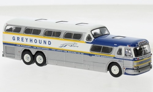 1/87 HOゲージ グレイハウンド 長距離バス Brekina Greyhound 