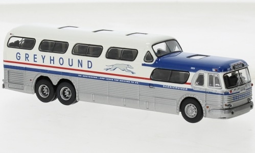 1/87 HOゲージ グレイハウンド 長距離バス Brekina Greyhound