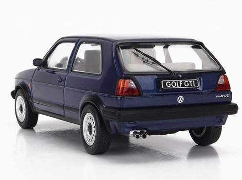 1/43 フォルクスワーゲン ゴルフ メタリックブルー IXO VW Golf II GTI