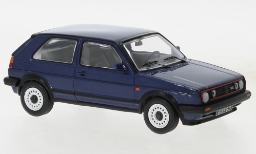 1/43 フォルクスワーゲン ゴルフ メタリックブルー IXO VW Golf II GTI
