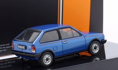 1/43 フォルクスワーゲン ポロ メタリック ブルー IXO VW Polo