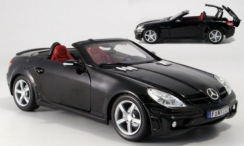 1/18 メルセデス ベンツ 黒 ブラック Motormax Mercedes SLK 55