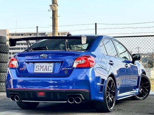 1/18 スバル ブルー 青 Sun Star Subaru WRX STI S207 metallic