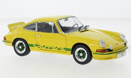 1/24 ポルシェ カレラ 黄色 イエロー WhiteBox Porsche 911 Carrera 
