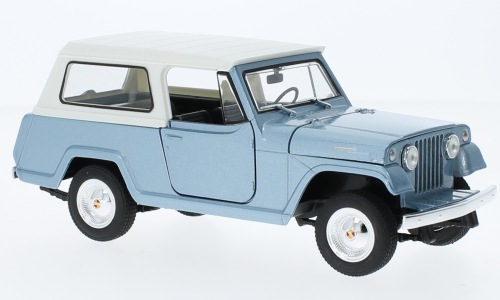 1/24 ジープ ジープスター コマンドー ブルー 青 Welly Jeep Jeepster