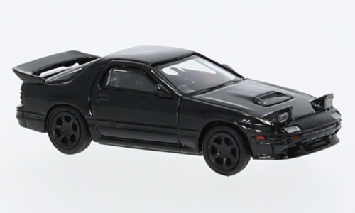 1/87 マツダ 黒 ブラック Lang Feng Model Mazda RX7 FC3S black 1:87