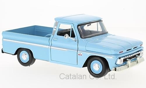1/24 シボレー ピックアップ トラック 水色 Chevrolet C10 Fleetside