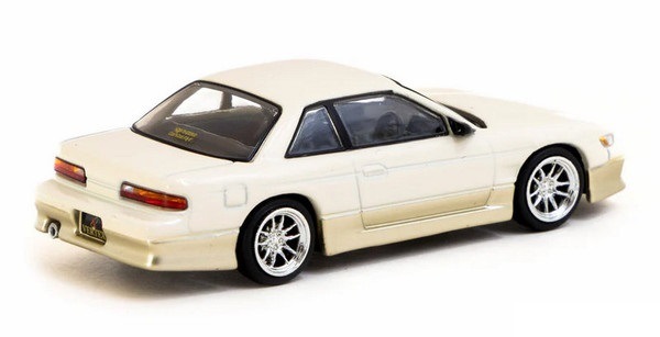 1/64 ニッサン 日産 シルビア 白 ホワイト Nissan Silvia S13 V white