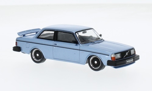 1/43 ボルボ ターボ 水色 Volvo 240 Turbo 1980 Custom light blue IXO
