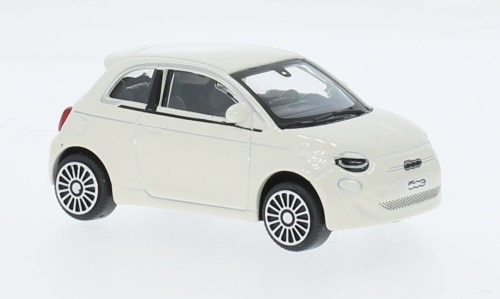 1/43 フィアット 白 ホワイト Fiat 500e white 2021 Bburago 1:43 梱包