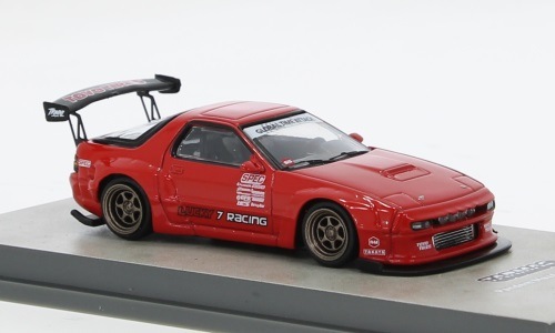 1/64 マツダ 赤 レッド Mazda RX-7 FC3S Pa red Tarmac Works 1:64