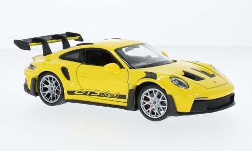 1/24 ポルシェ 黄色 イエロー Porsche 911 992 GT3 yellow Welly 1:24