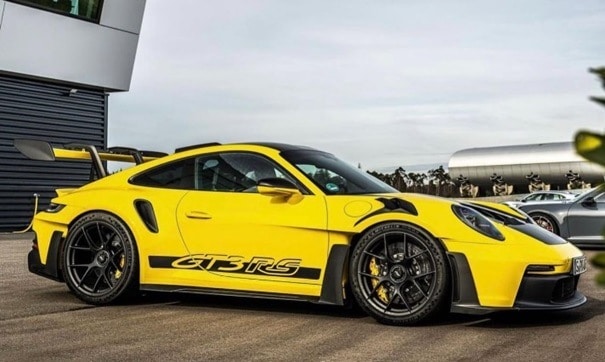 1/24 ポルシェ 黄色 イエロー Porsche 911 992 GT3 yellow Welly 1:24