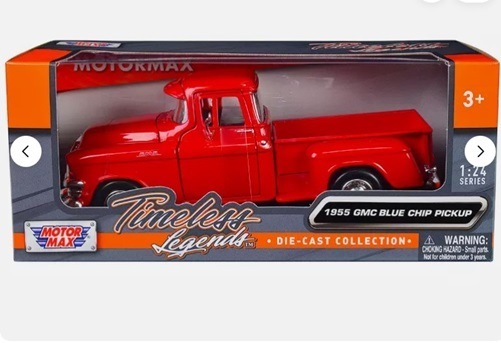 1/24 ピックアップ 赤 GM アメ車 GMC Blue Chip Pick red 1955